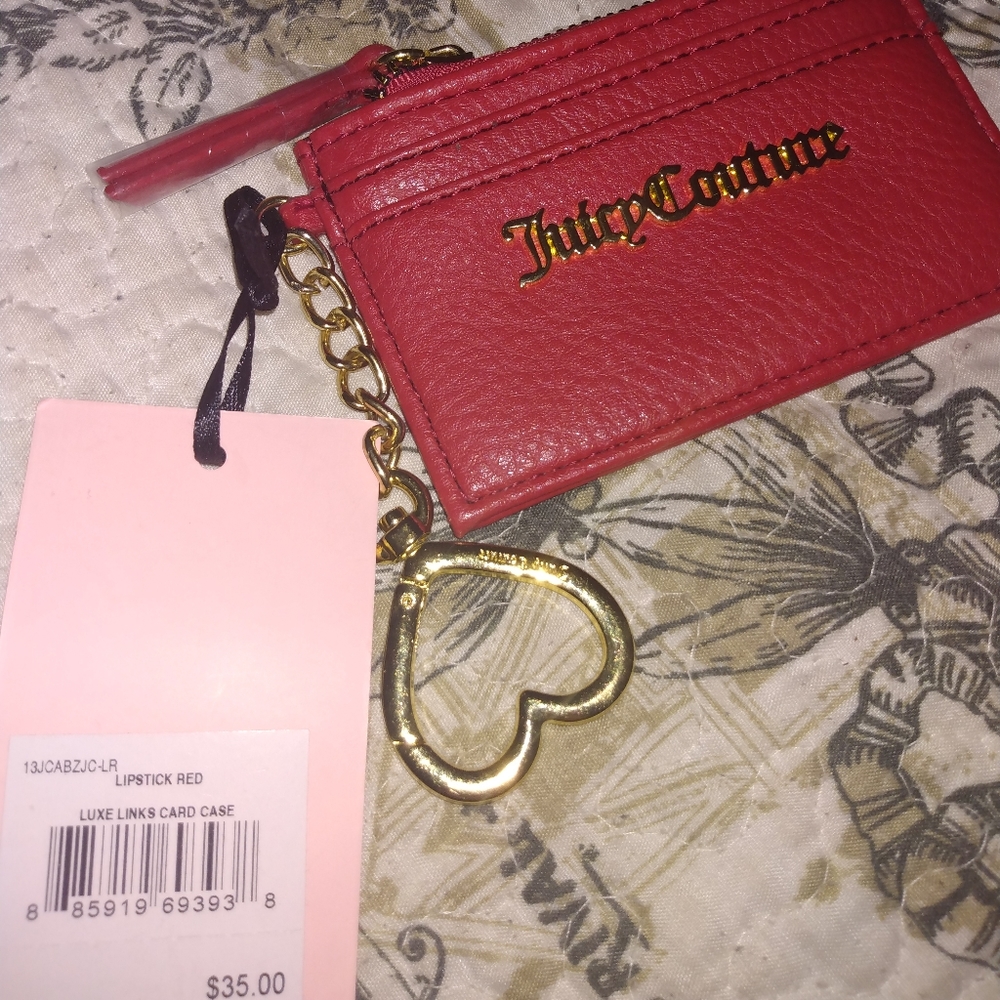 Juicy couture red card holder